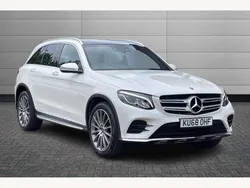 White Used 2018 Mercedes GLC220 AMG Line Premium SUV | £23,995 (A bit pricey)