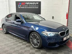 Blue Used 2020 BMW 520 M Sport Sedan | £18,750 (Good price)