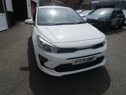 White Used 2022 Kia Rio 2 Hatchback | £11,990 (Fair price)