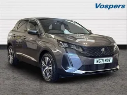 Grey Used 2021 Peugeot 3008 Allure SUV | £16,295 (Fair price)