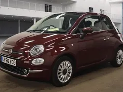 Red Used 2016 Fiat 500 Lounge Hatchback | £3,995 (Fair price)