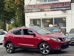 Red Used 2016 Nissan Qashqai N-TEC SUV | £5,950 (Fair price)