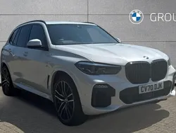 White Used 2020 BMW X5 M Sport SUV | £39,995 (Fair price)