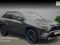Grey/black Used 2022 Toyota RAV4 Hybrid SUV | £32,544 (A bit pricey)
