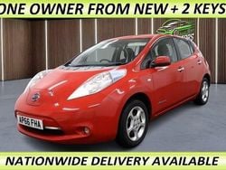 Red Used 2016 Nissan Leaf Acenta Hatchback | £2,499 (Good price)