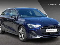 Blue New 2025 Audi A3 Black Edition Hatchback | £32,500 (Fair price)