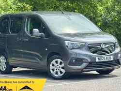 Grey Used 2021 Vauxhall Combo S MPV | £11,995 (Fair price)