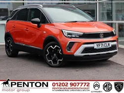 Orange Used 2021 Vauxhall Crossland Ultimate SUV | £14,290 (Fair price)
