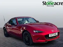 Red Used 2022 Mazda MX5 Inclusive Cabriolet | £24,995 (Expensive)