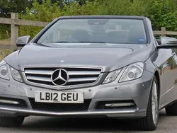 Silver Used 2012 Mercedes E350 SE Cabriolet | £11,995