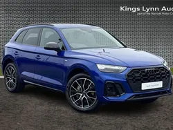 Blue Used 2024 Audi Q5 Black Edition SUV | £43,318 (A bit pricey)