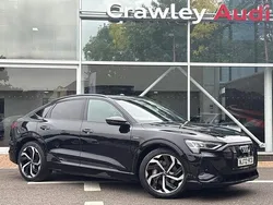 Black Used 2022 Audi e-tron Sportback Black Edition SUV | £28,740 (A bit pricey)
