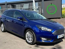 Blue Used 2017 Ford Focus Zetec Estate | £6,350 (Fair price)