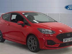 Red Used 2021 Ford Fiesta ST-Line Hatchback | £13,026 (Fair price)
