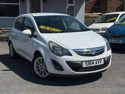 White Used 2014 Vauxhall Corsa Hatchback | £3,995 (Fair price)