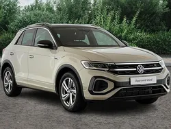 Ascot grey Used 2023 VW T-Roc R-line SUV | £25,490 (Fair price)