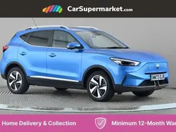 Blue Used 2022 MG ZS Trophy Connect Sedan | £16,997 (Fair price)