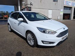 White Used 2017 Ford Focus Titanium X Hatchback | £8,995 (Fair price)