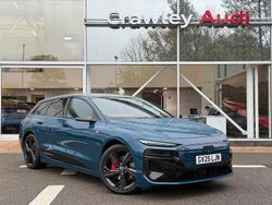 Blue Used 2025 Audi A6 e-tron Performance Estate | £65,490