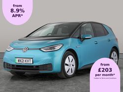 Turquoise Used 2021 VW ID.3 Pro Performance Hatchback | £15,002 (A bit pricey)