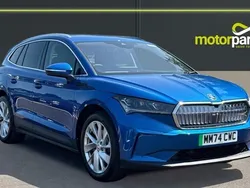 Energy blue gloss Used 2024 Skoda Enyaq iV SUV | £30,000 (Good price)