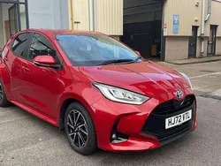 Red Used 2022 Toyota Yaris Hybrid Design Hatchback | £16,925 (Super price)