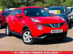 Red Used 2016 Nissan Juke Visia SUV | £5,149 (Good price)
