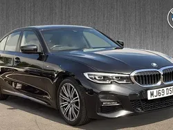 Black Used 2019 BMW 320 M Sport Sedan | £19,399 (Fair price)