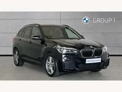 Black Used 2019 BMW X1 M Sport SUV | £18,490 (Fair price)