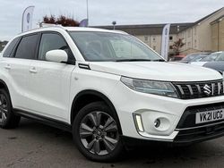 White Used 2021 Suzuki Vitara SZ-T SUV | £14,795 (Fair price)