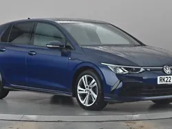Blue Used 2022 VW Golf VIII R-line Hatchback | £19,699 (Fair price)