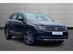 Black Used 2022 VW Tiguan Elegance SUV | £28,191 (Fair price)