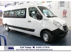 White Used 2014 Vauxhall Movano Van | £10,400