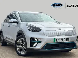 Silky silver Used 2021 Kia e-Niro 2 SUV | £17,595 (A bit pricey)