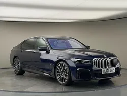 Tansanitblau ii metallic Used 2021 BMW 730 M Sport Sedan | £33,050 (Fair price)