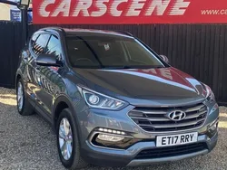 Silver Used 2017 Hyundai Santa Fe Premium SUV | £11,299 (Good price)