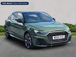 Green New 2025 Audi A1 Black Edition Hatchback | £25,999 (Fair price)