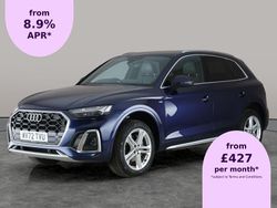 Blue Used 2022 Audi Q5 S-Line SUV | £28,780 (Fair price)