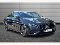Black Used 2024 Mercedes CLA35 AMG Premium Plus Coupe | £44,450