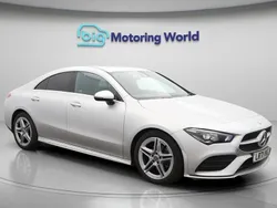 Silver Used 2021 Mercedes CLA180 AMG line Sedan | £24,700 (Fair price)