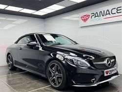 Black Used 2017 Mercedes C250 AMG line Cabriolet | £17,495 (Fair price)