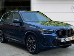 Blue Used 2024 BMW X3 M Sport SUV | £46,000 (Expensive)