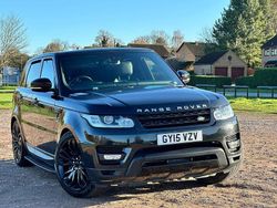 Black Used 2015 Land Rover Range Rover Sport HSE Dynamic SUV | £14,995