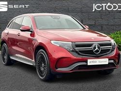 Red Used 2022 Mercedes EQC400 AMG Line Premium Plus SUV | £27,799 (Fair price)