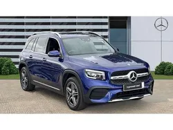 Blue Used 2021 Mercedes GLB200 AMG Line Premium SUV | £28,412 (Fair price)