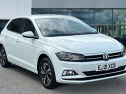 White Used 2021 VW Polo Match Hatchback | £15,692 (Fair price)