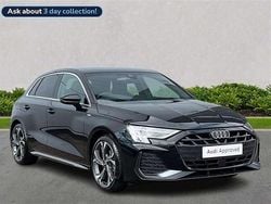 Black Used 2025 Audi A3 S-Line Hatchback | £29,588 (A bit pricey)