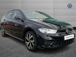 Black Used 2023 VW Polo R-line Hatchback | £17,490 (Fair price)