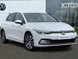White Used 2022 VW Golf VIII Style Hatchback | £20,976 (Fair price)