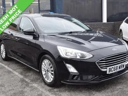 Black Used 2019 Ford Focus Titanium Hatchback | £7,800 (Fair price)